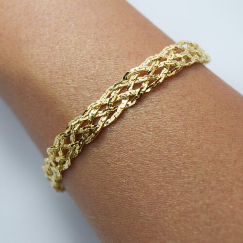 Pulseira quatro tramas