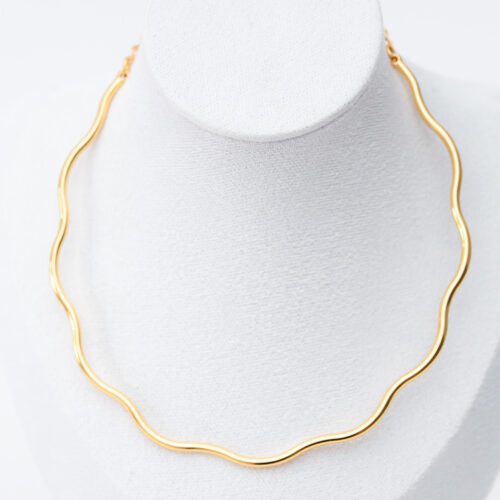Choker ondulada