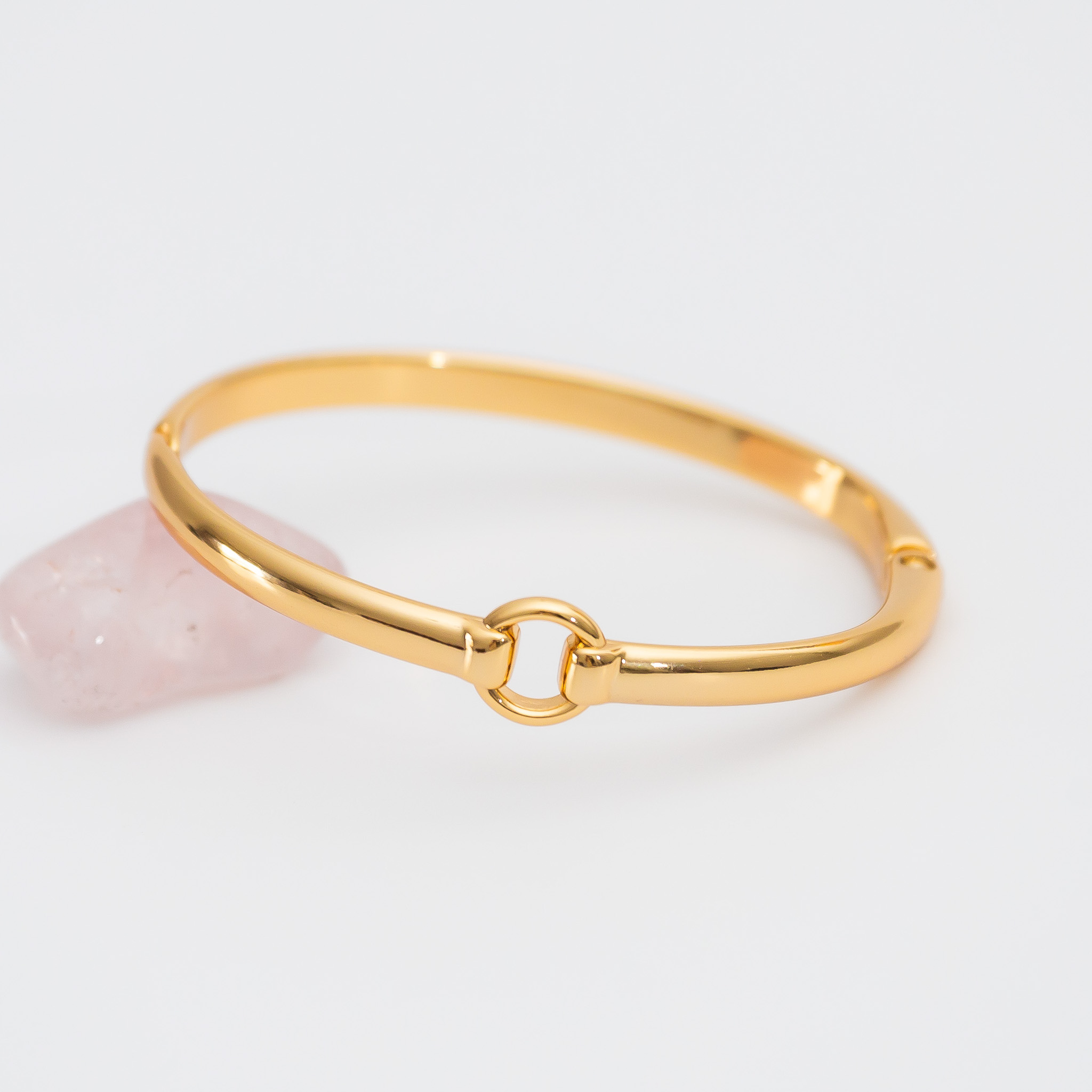 Bracelete com argola central - Imagem 5