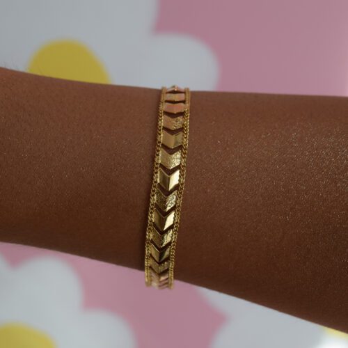 Pulseira escamas -16cm