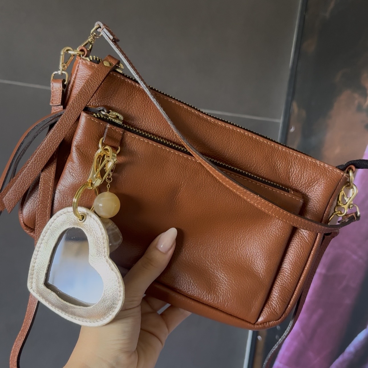 BOLSA VITRA - 100% COURO - Imagem 4