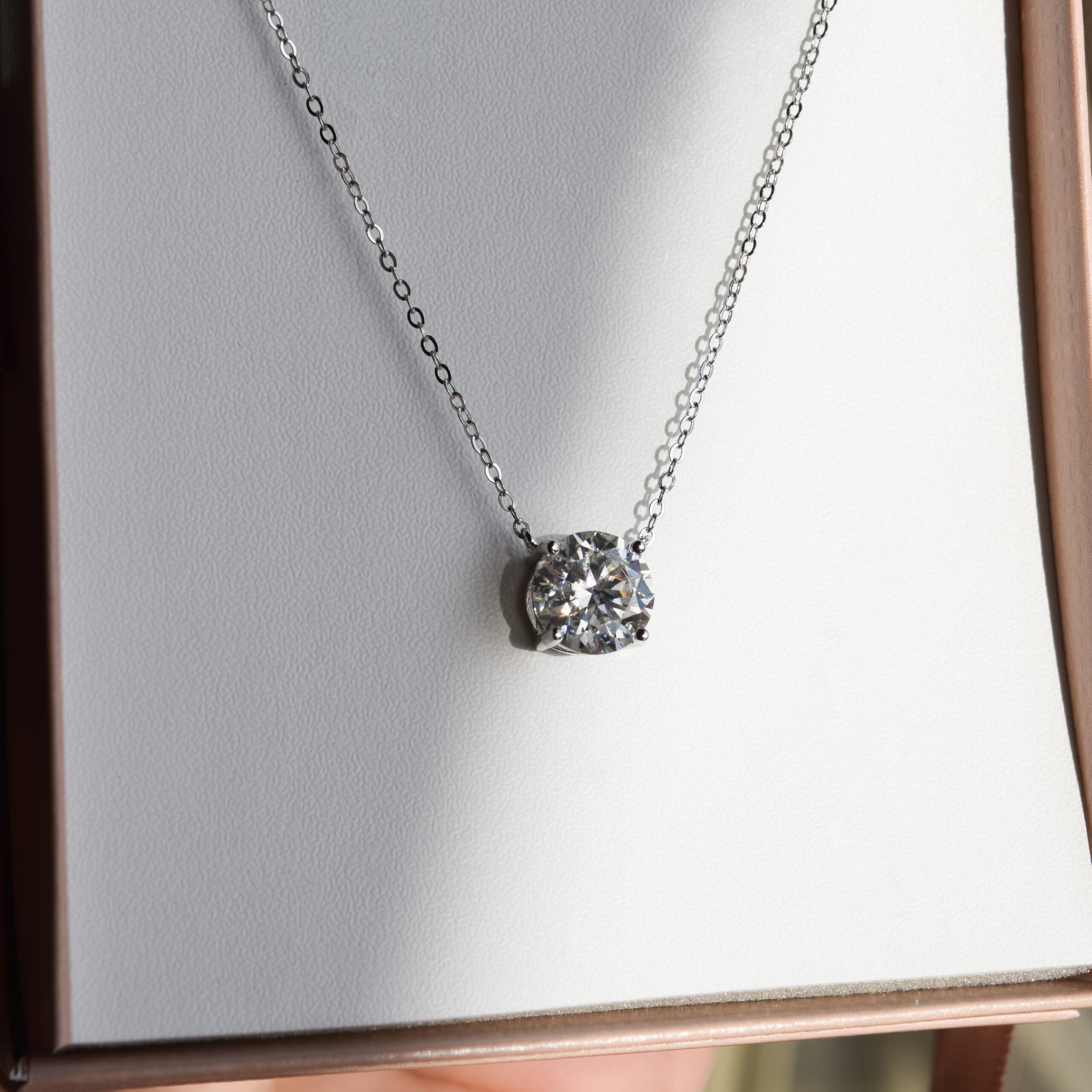 Ponto de luz MOISSANITE